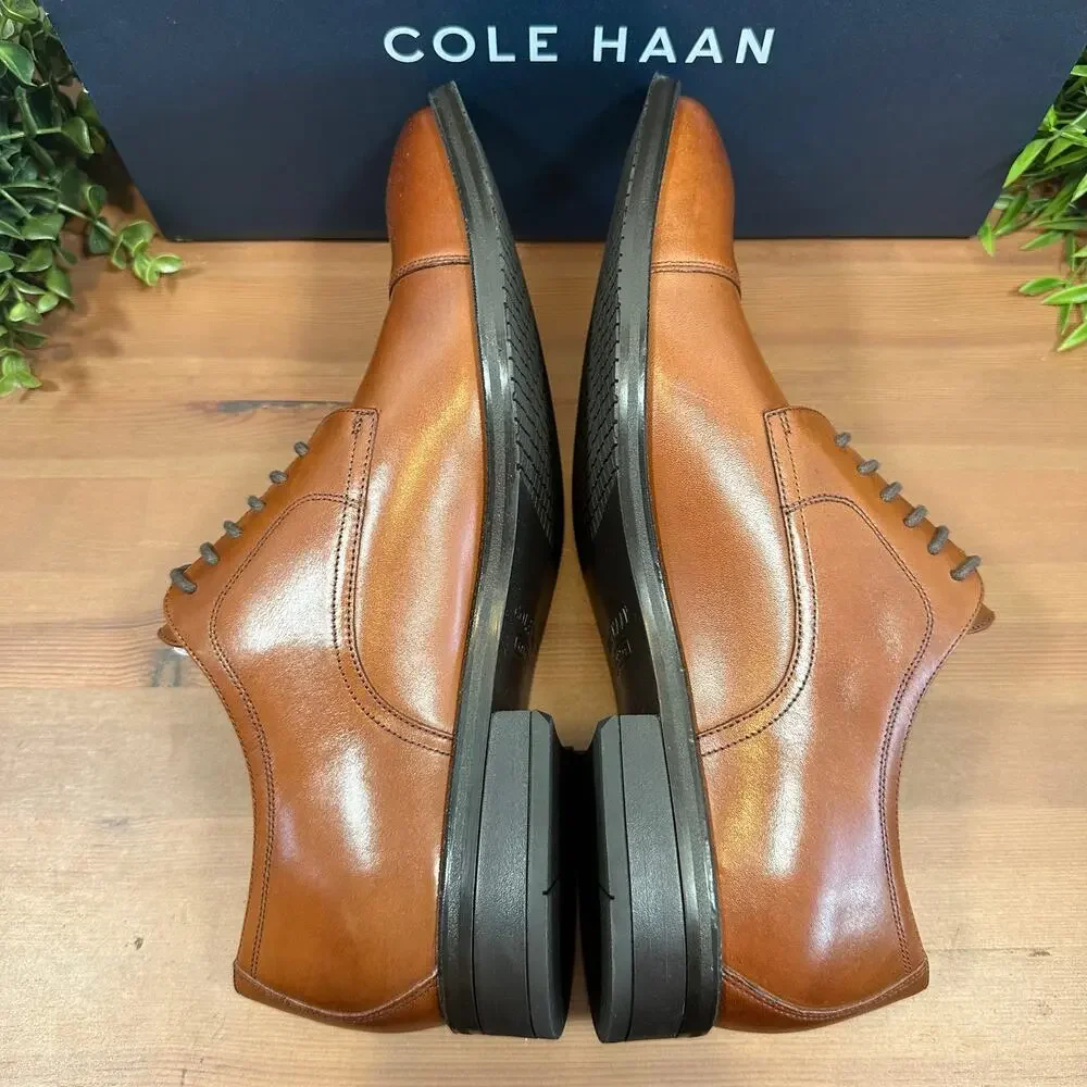 Cole Haan Men's Modern Essentials Cap Oxford Shoes C34138 Size 9